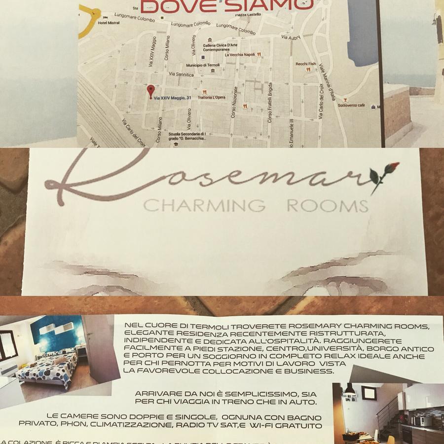 Rosemary Charming Rooms Termoli Exterior foto